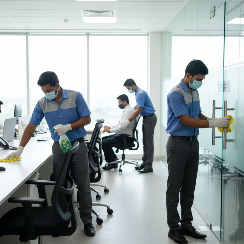 Germ-Free Workplace Cleaning