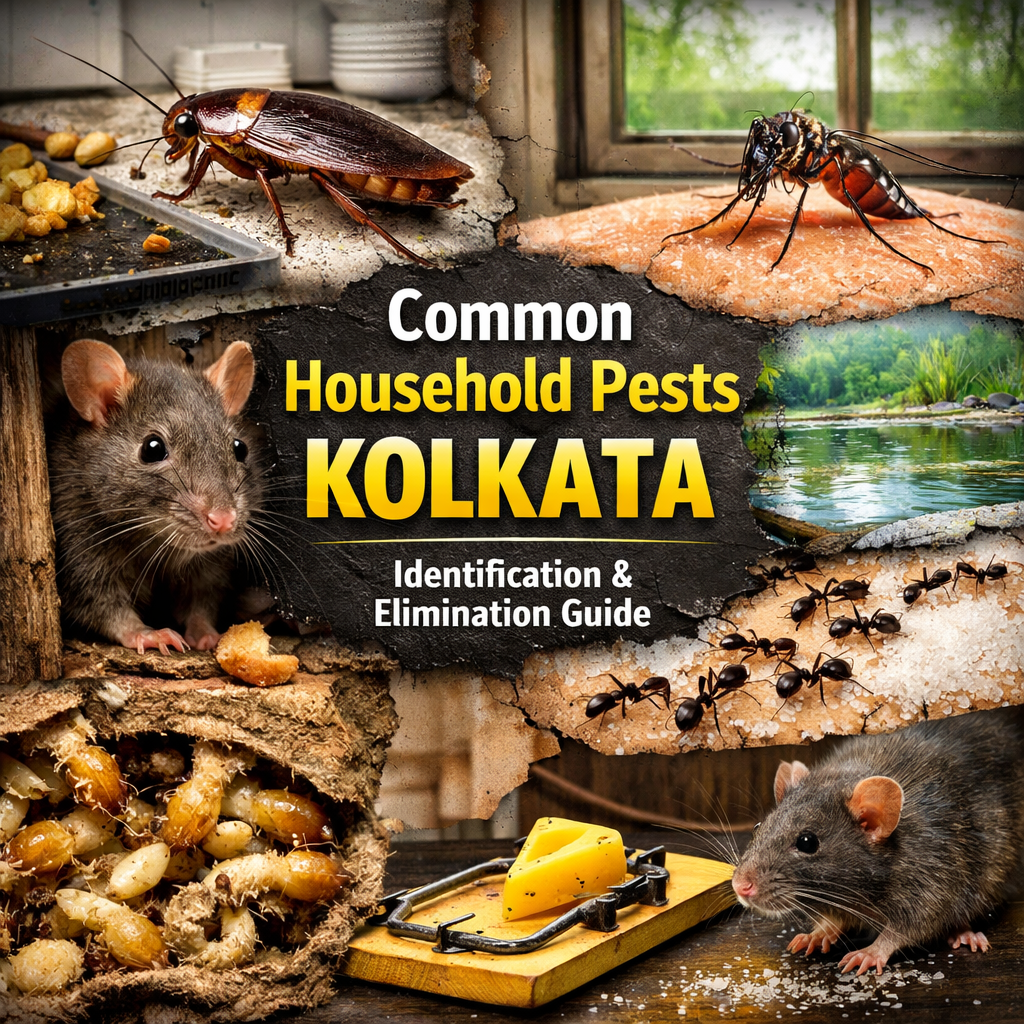 Common household pests Kolkata
