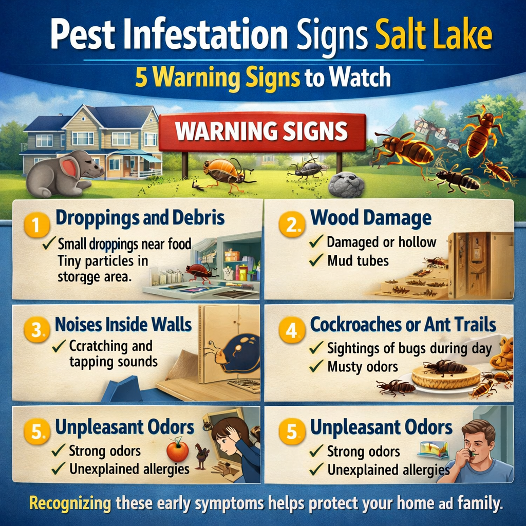 Pest Infestation Signs Salt Lake