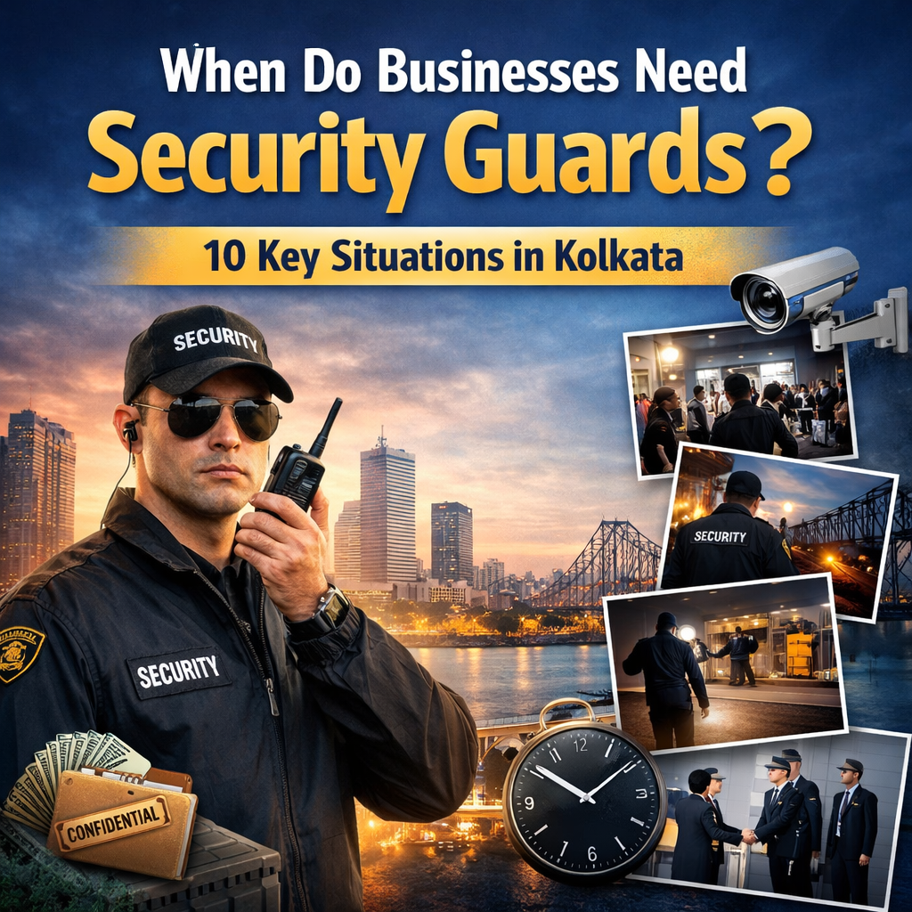 When do businesses need security guards