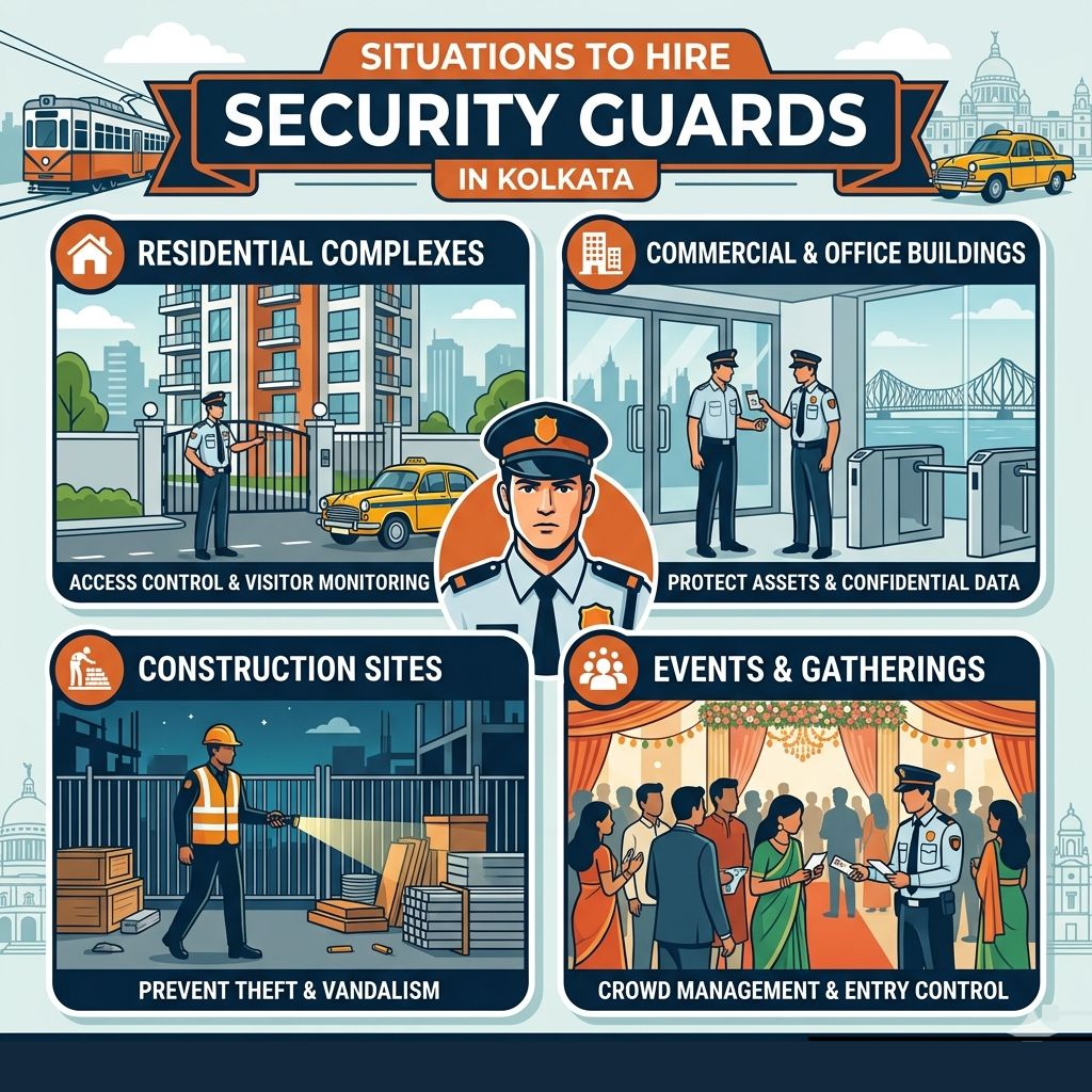 Situations to hire security guards