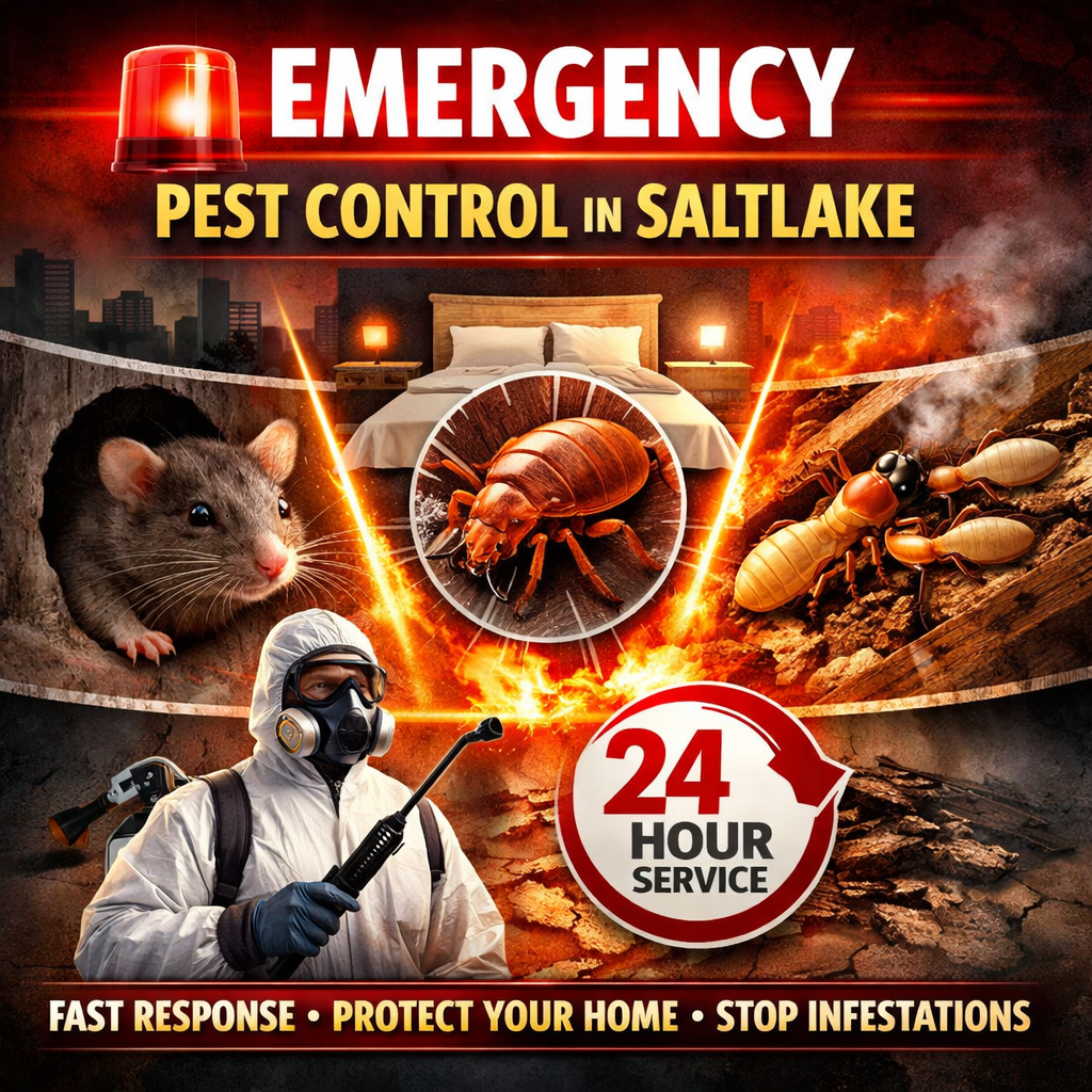 emergency pest control in Saltlake