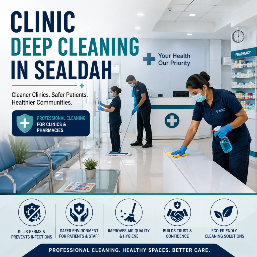clinic deep cleaning in Sealdah