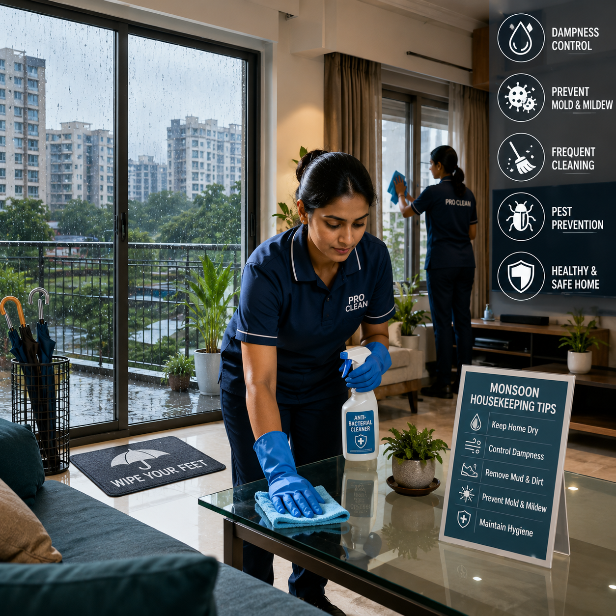 Monsoon Housekeeping Tips