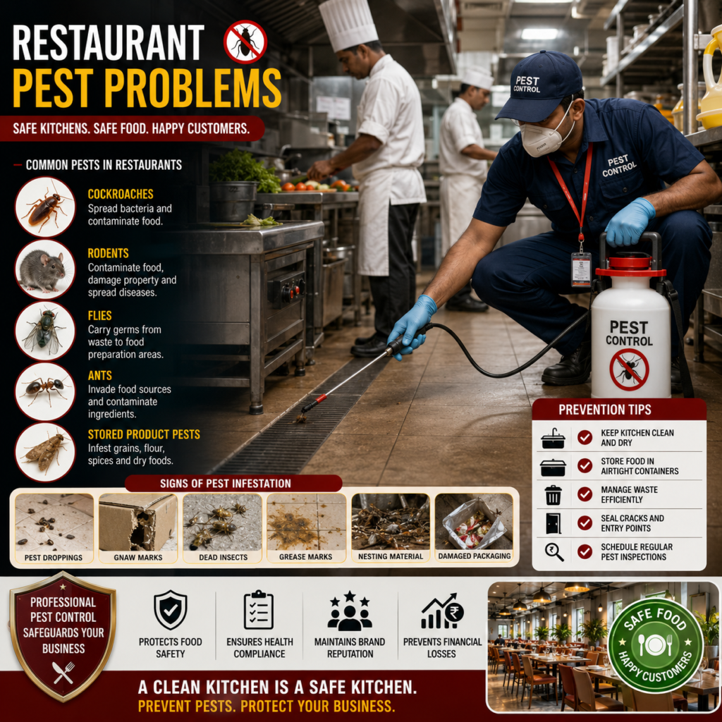 Restaurant Pest Problems