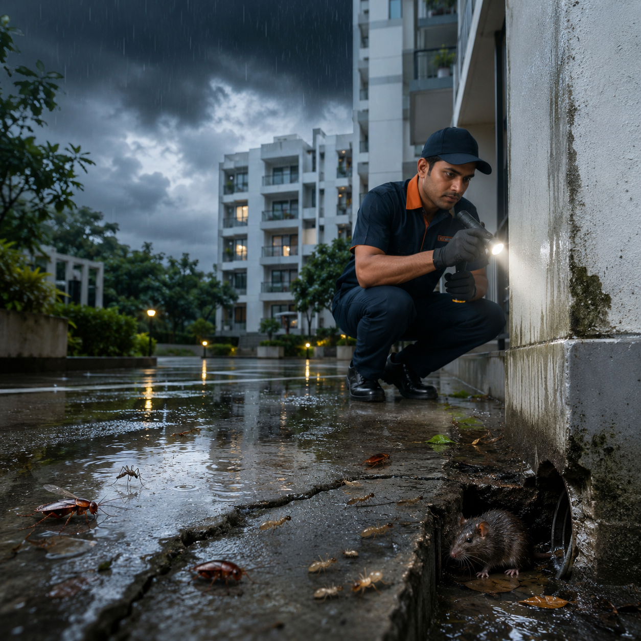 Weather and pest infestation