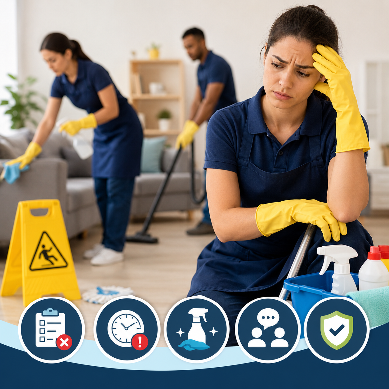 common housekeeping problems