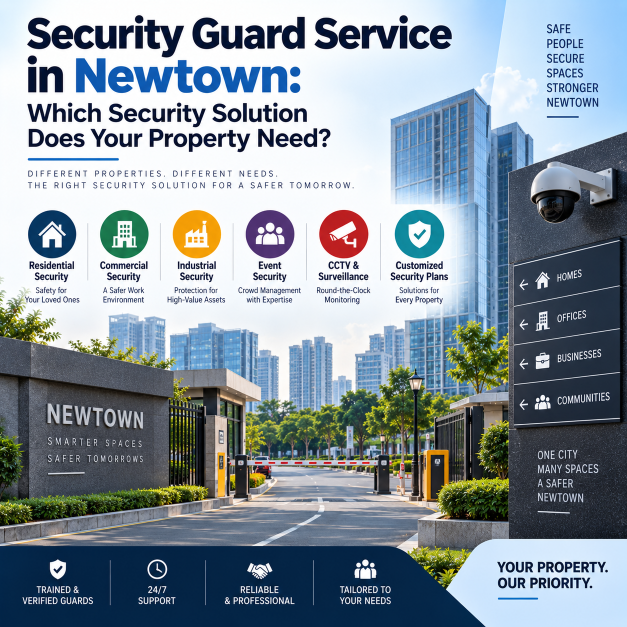 Security Guard Service in Newtown