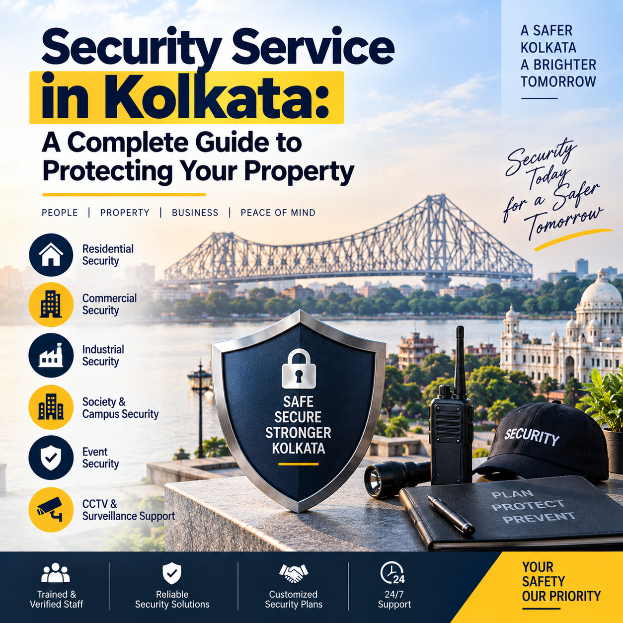 Security Service in Kolkata: A Complete Guide to Protecting Your Property